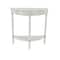 32" Light Gray Traditional Wooden Console Table